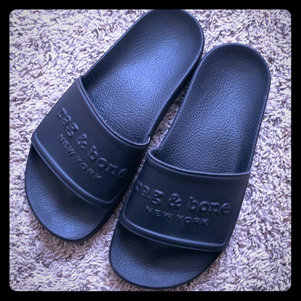 Rag and Bone pool slide sandals